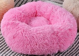 Ultra-Soft Round Plush Pet Bed