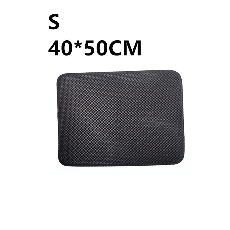 Double layer pet litter mat