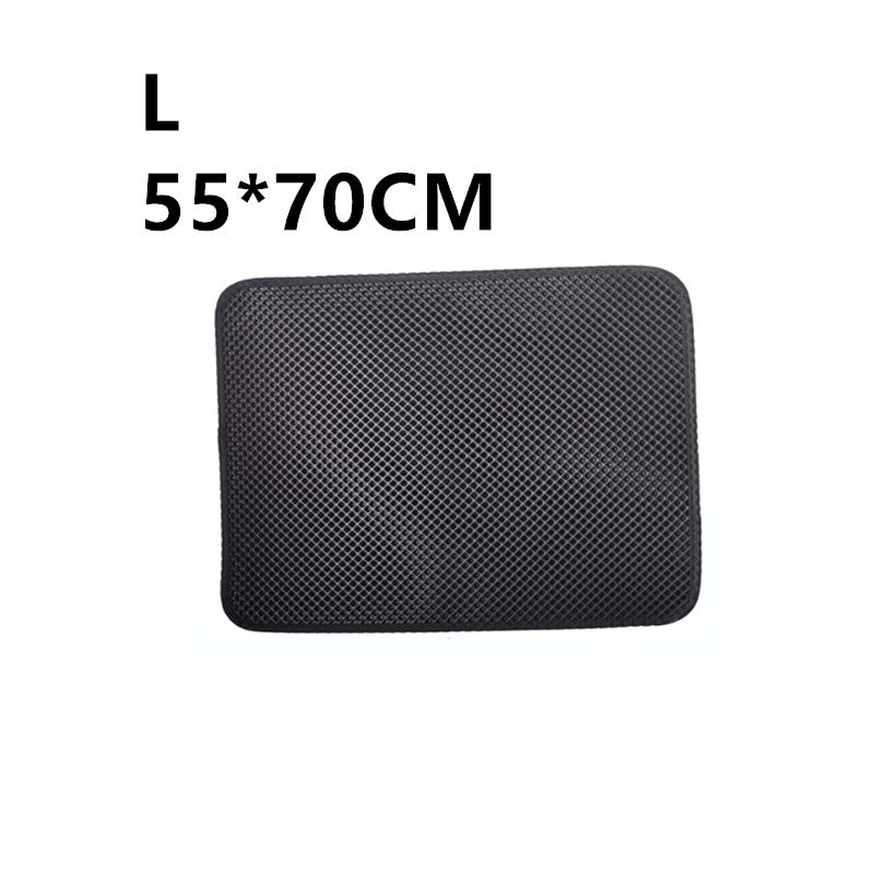 Double layer pet litter mat